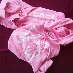 Victoria Secret pants and hoodie